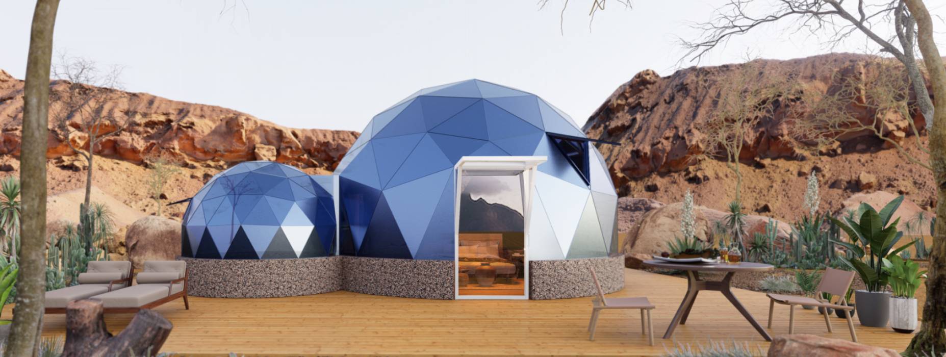 阜宁县球形智能光伏玻璃星空房